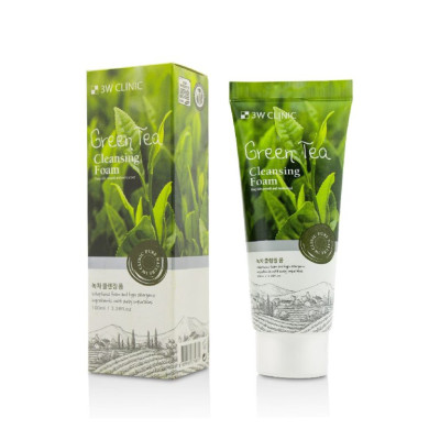 3W Clinic Green Tea Cleansing  Foam - 100ml