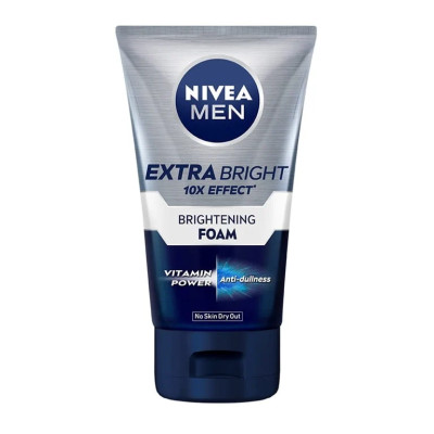 Nivea Men Extra Bright Brightening Foam 100g