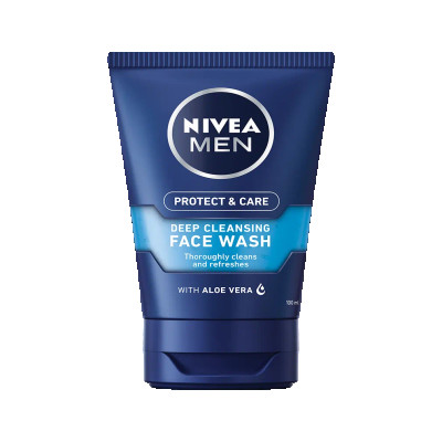Nivea Men Protect & Care Deep Cleaning Face Wash 100ml