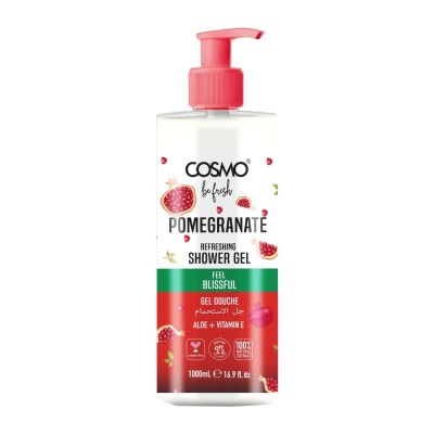 Cosmo Be Fresh Pomegranate Refreshing Shower Gel - 1L