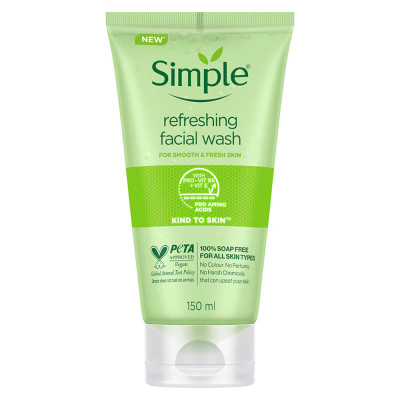 Simple Refreshing Facial Wash Gel 150ml