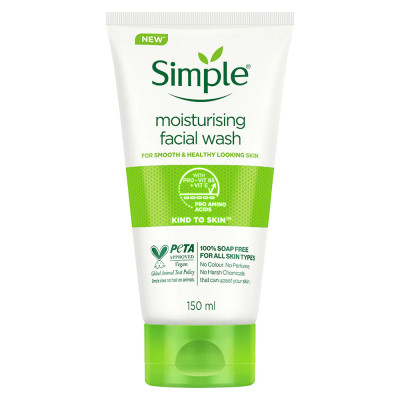 Simple Kind to Skin Moisturising Facial Wash 150ml