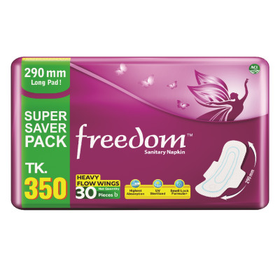 Freedom Sanitary Heavy Flow 30 pads