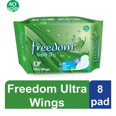 Freedom Sanitary Napkin Ultra 8 pads
