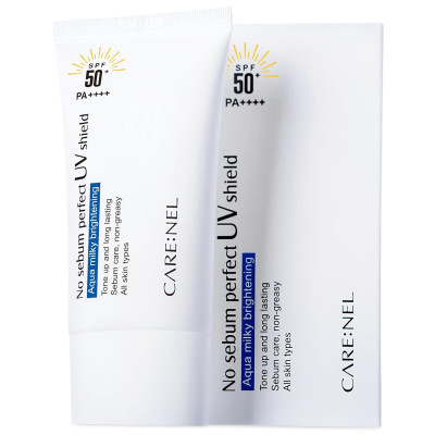 CARE:NEL No Sebum Perfect UV Shield SPF50+ PA++++ - 50ml