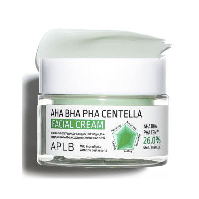 APLB AHA BHA PHA 26.0% Centella Facial Cream - 55ml