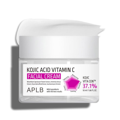 APLB Kojic Acid Vitamin C 37.1% Facial Cream - 55ml