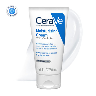 CeraVe Moisturising Cream for Dry to Very Dry Skin - 50ml