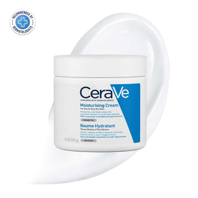 CeraVe Moisturising Cream for Dry to Very Dry Skin - 454gm