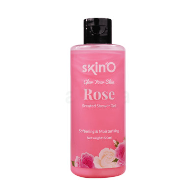 SkinO Glow Your Skin Rose Scented Shower Gel - 220ml