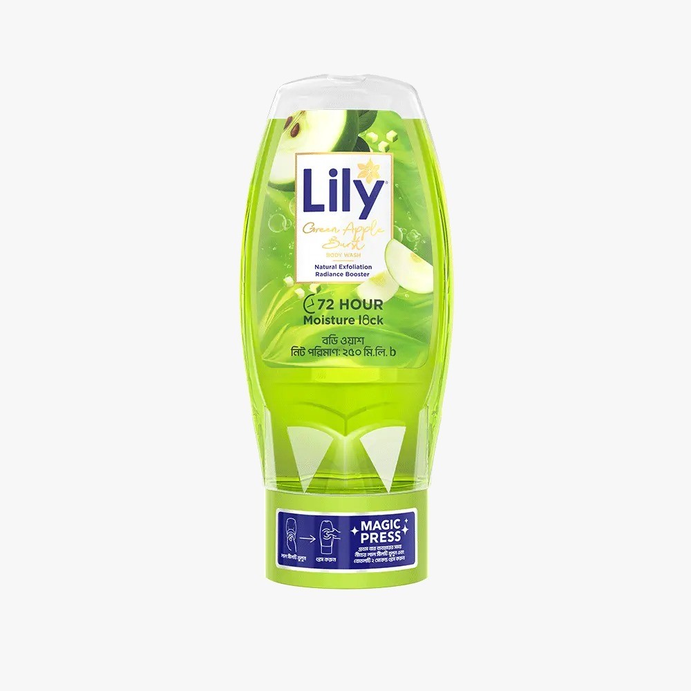 Lily Green Apple Burst Body Wash 250ml