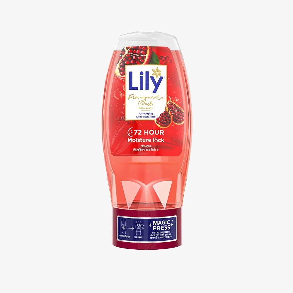 Lily Pomegranate Crush Body Wash 250ml