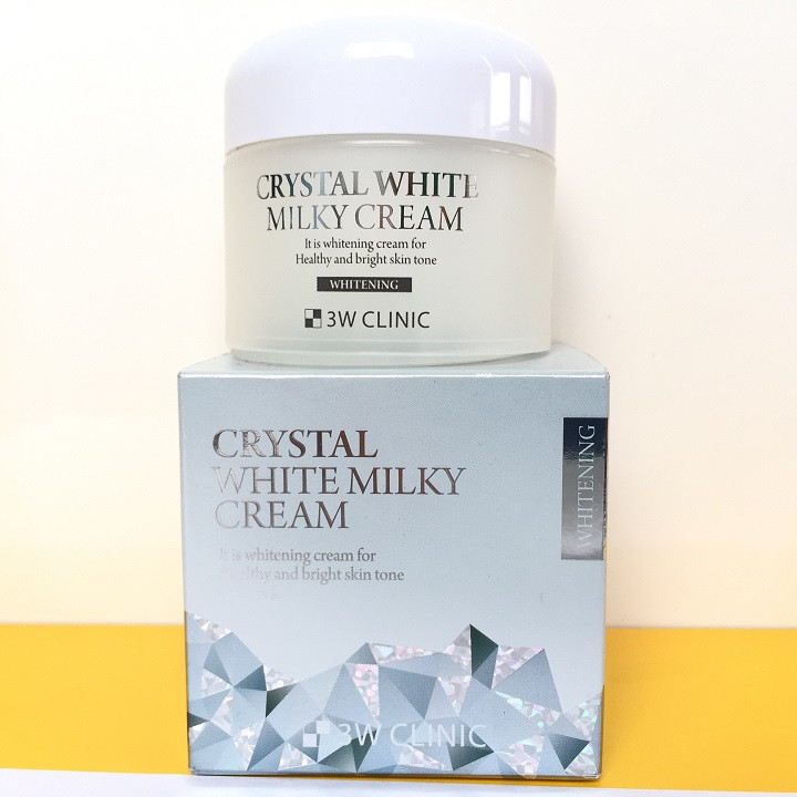 3W Clinic Crystal White Milky Cream - 50g