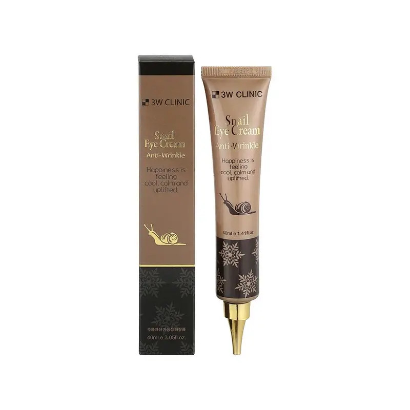 3W Clinic Snail Anti-Wrinkle Eye Cream - 40ml